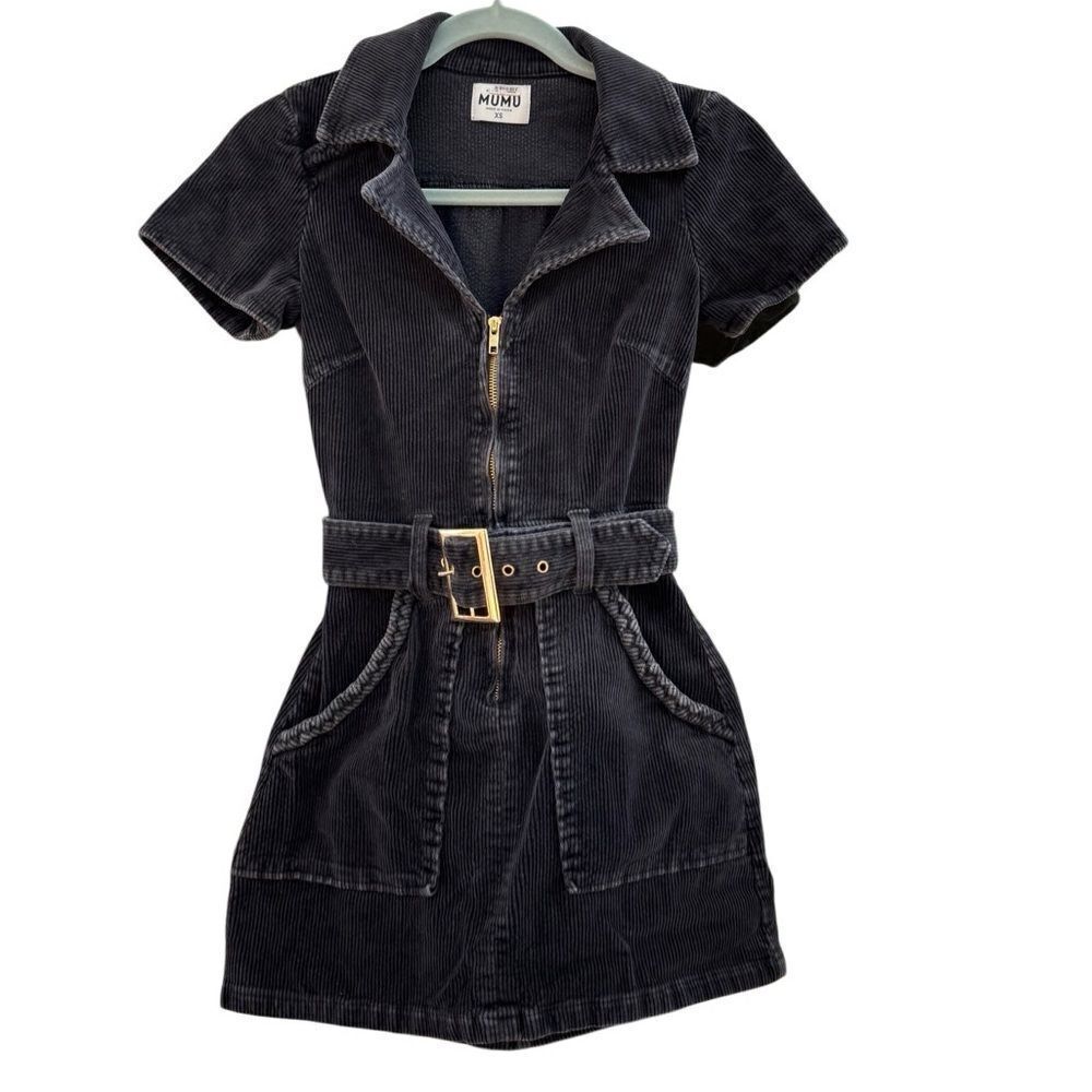 Show Me Your Mumu Women's Outlaw Mini Dress in Black Size XS - Picture 6 of 7
